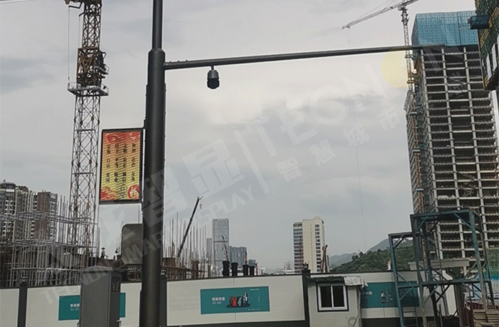 深圳智慧LED灯杆屏