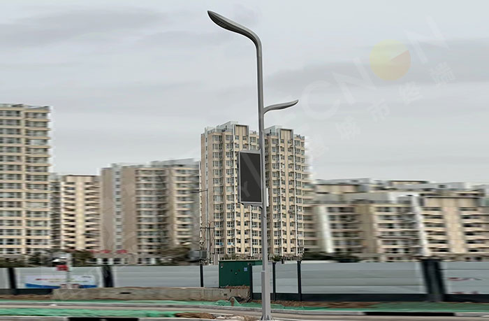 低空空间广告载体智慧路灯屏
