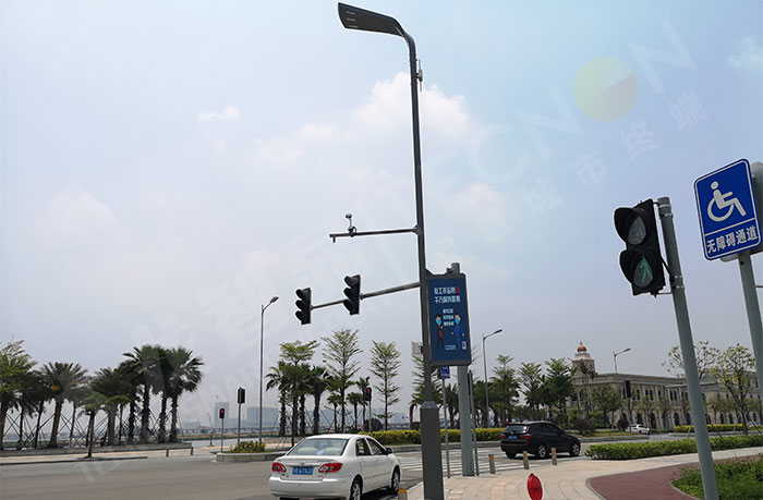 智慧路灯屏广告投放优势