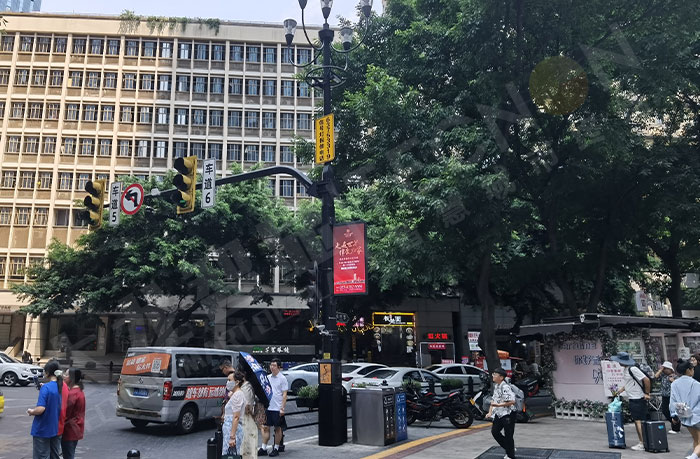 led灯杆屏|智慧灯杆屏|led广告机|智慧路灯屏|户外LED广告机|灯杆屏|智慧灯杆|智慧路灯