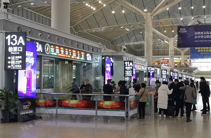 机场廊道LED广告机连续播放逻辑
