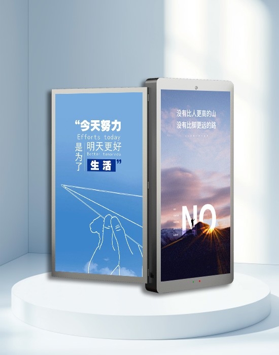 钣金箱400×800双面LED灯杆屏