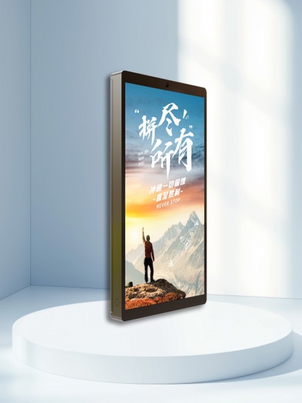 钣金箱800×1600单面LED灯杆屏